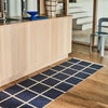 Kudottu Matto Criss Dark Blue 70x300 cm
