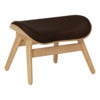 A Conversation Piece Ottoman Rakkaus Oak/Umage Leather Brown