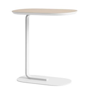 Relate sivupöytä 60,5cm - Oak Laminate/Off-White