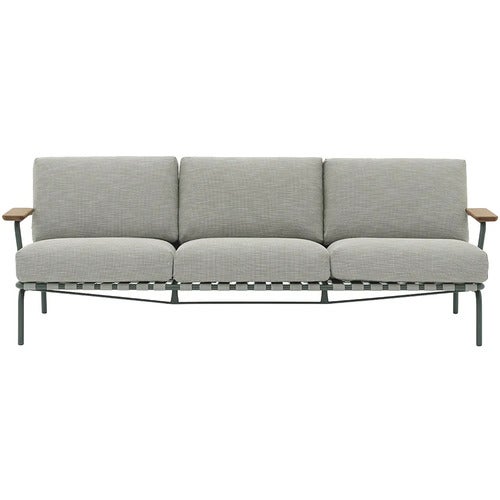 Settle 3-istuttava sohva Ribbed Weave 2/Dark Green 