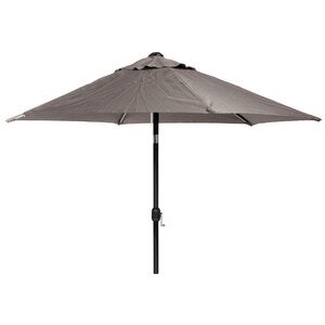 Aurinkovarjo 300 cm ruskea alumiini