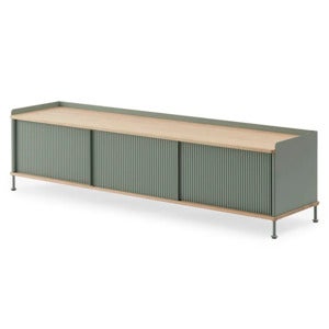 Enfold senkki 186 x 45 cm  - oiled oak Dusty Green