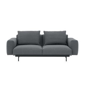 In Situ 2-istuttava modulaarinen sohva Config 1 - Ocean80/Musta