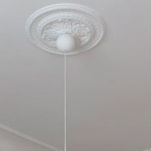 Cannonball johtosetti  Ø12 cm White