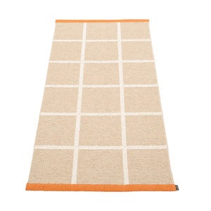Kudottu Matto Criss Beige 70x150 cm