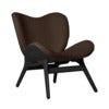 A Conversation Piece Lepotuoli Black Oak/Teddy Brown