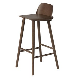 Nerd baarituoli 75 cm - Stained Dark Brown