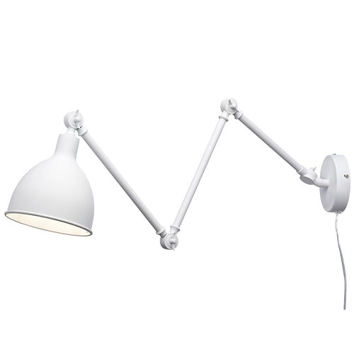Bazar seinävalaisin l61,5-122 cm valkoinen