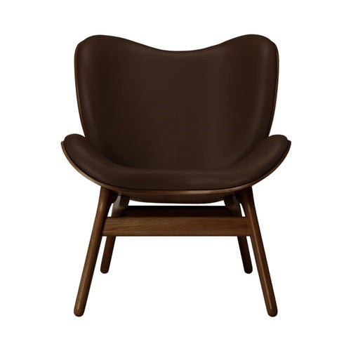 A Conversation Piece Lepotuoli Dark Oak/Hope Leather brown