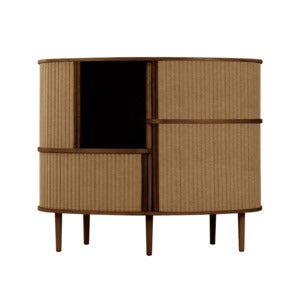 Audacious Highboard Kaappi tumma tammi/Sugar Brown