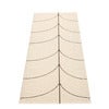 Kudottu Matto Leif Dark Brown 70x180 cm