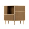 Audacious Highboard Kaappi tammi/Sugar Brown