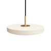 Asteria Micro Kattovalaisin Ø 15 cm Pearl White