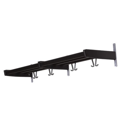 Meja Hattuhylly 115 cm Musta värjätty tammi