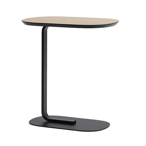 Relate sivupöytä 60,5cm - Oak Laminate/Black
