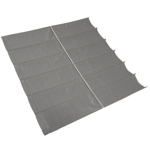Coolfit aurinkopurje harmonikka 370x370cm harmaa