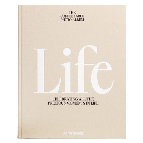 Valokuva-albumi - Life, Beige