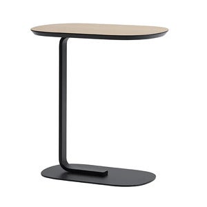 Relate sivupöytä 60,5cm - Oak Laminate/Black