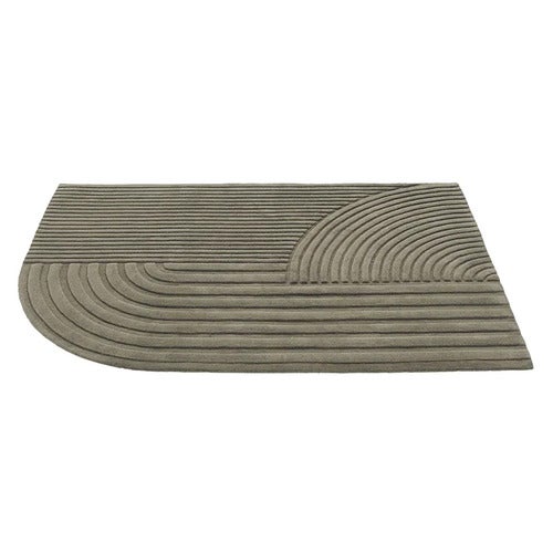Relevo matto 170 x 240 cm - Taupe