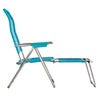 Spaghetti-aurinkotuoli turquoise alumiinilla