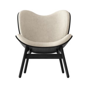 A Conversation Piece Lepotuoli Black Oak/White Sands
