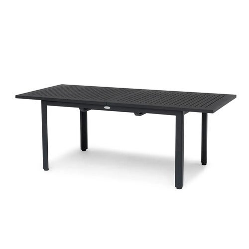 Nydala Ruokapöytä 96x200/280 cm Musta