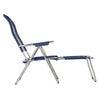 Spaghetti footrest blue matt aurinkotuoli 