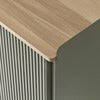Enfold senkki 148 x 45 cm  - oiled oak Dusty Green