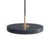 Asteria Micro Kattovalaisin Ø 15 cm Anthracite Grey