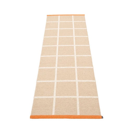 Kudottu Matto Criss Beige 70x225 cm