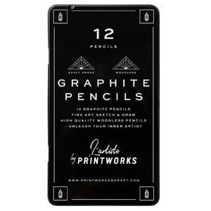 12  värillisiä kyniä - Graphite