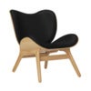 A Conversation Piece Lepotuoli Oak/Hope Leather Black