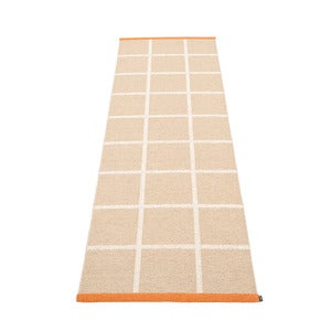 Kudottu Matto Criss Beige 70x225 cm