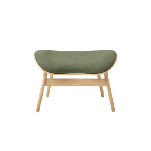 A Conversation Piece Ottoman Rakkaus Oak/Morning Meadows