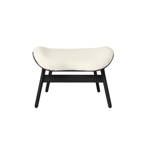 A Conversation Piece Ottoman Rakkaus Black Oak/Teddy White