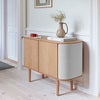  Treasures 2-ovinen kaappi tammi/sterling