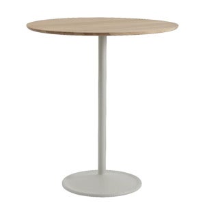 Soft baaripöytä 95 cm - Solid Oak Grey