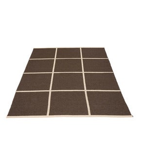 Kudottu Matto Criss Dark Brown 180x260 cm