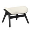 A Conversation Piece Ottoman Rakkaus Black Oak/Teddy White