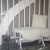Wooly koristetyyny 45x45 cm Ivory