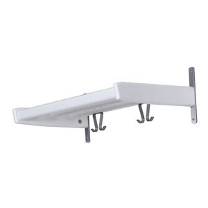 Meja Hattuhylly 59 cm Valkoinen lakattu koivu