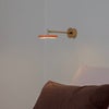 Asteria Wall Long Seinävalaisin Ø15 cm Nuance Orange
