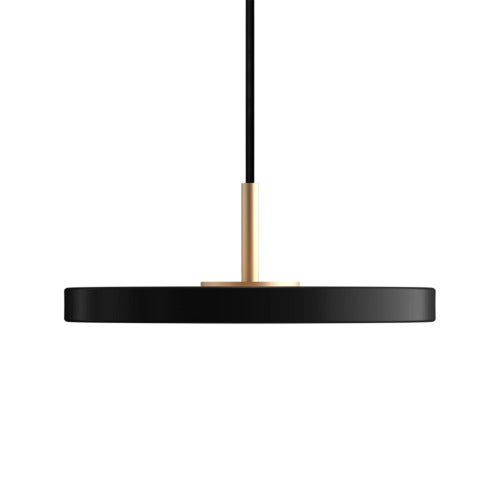 Asteria Micro Kattovalaisin Ø 15 cm Black