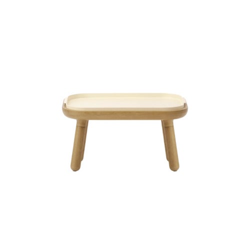 Paff Sivupöytä matala tammi/Pearl White