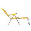 Spaghetti footrest yellow matt aurinkotuoli 
