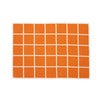 Kudottu viltti lampaanvillasta Criss Pale Orange