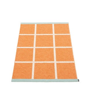 Kudottu Matto Criss Pop Pale Orange