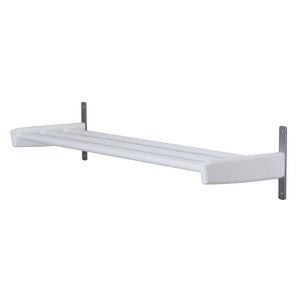 Meja Kenkähylly 90 cm Valkoinen lakattu koivu