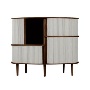 Audacious Highboard Kaappi tumma tammi/Sterling