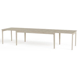 Sm27 Pöytä Massiivitammi, Valkoöljy, 205-358/511x101x74 cm